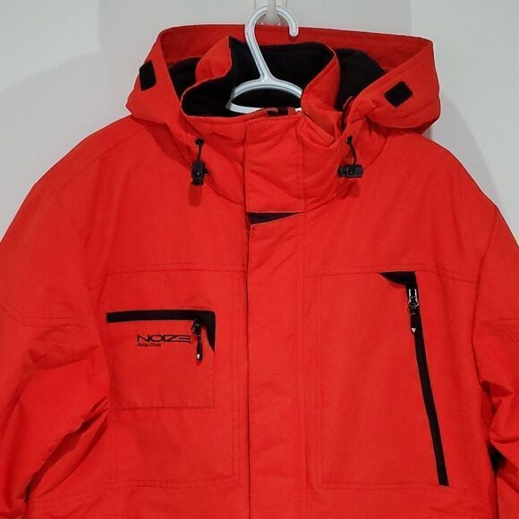 Noize large orange mountaineering coat - Picture 2 of 8